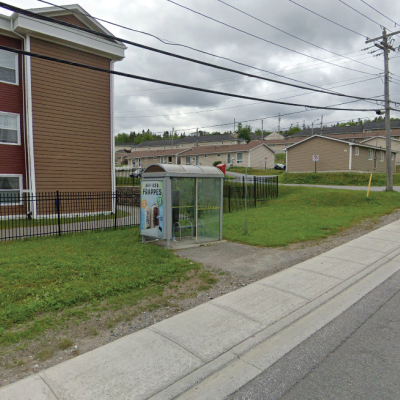 Corner Brook, NL - Elizabeth Street - Transit Shelter #TS-3023